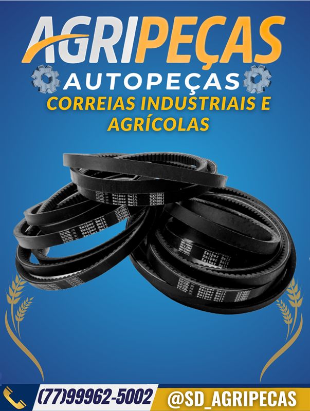 CORREIAS INDUSTRIAIS E AGRÍCOLAS